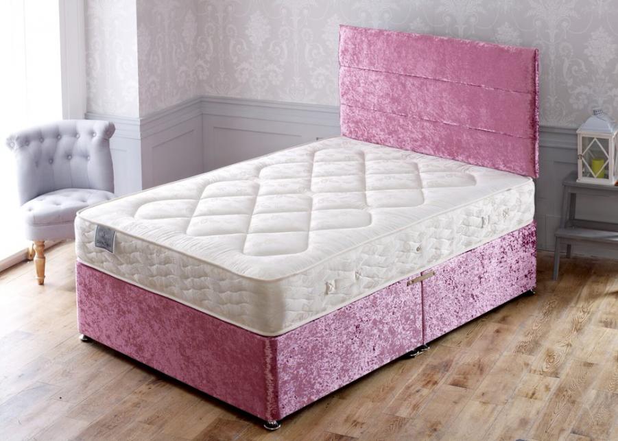 Apollo Beds Adonis Semi Ortho Divan Bed Includes Base and Mattress