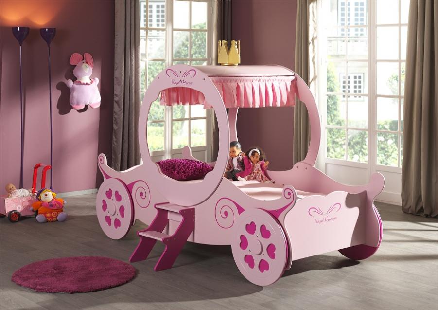 Artisan Pink Princess Carriage Bed