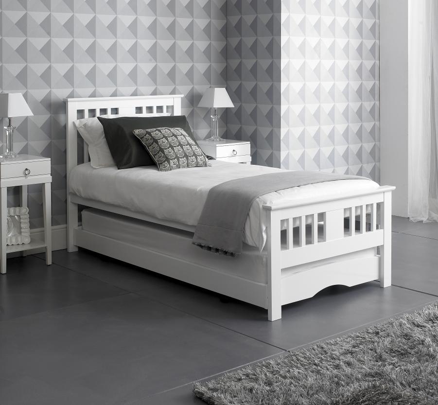 Artisan Rosaline White Finish Guest Bed