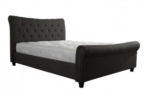 Artisan Rosa Grey Fabric Bed