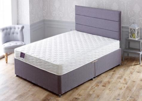 Apollo Beds Cronus Micro Quilted Divan Bed Includes Base and Mattress