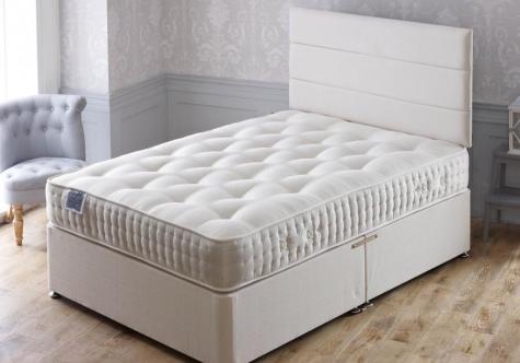 Apollo Beds Hercules 1500 Pocket Springing Divan Bed Includes Base and Mattress