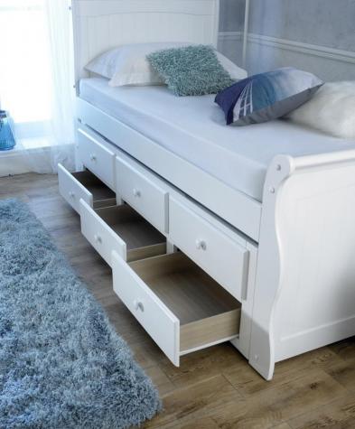 Artisan White Captain Guest Bed