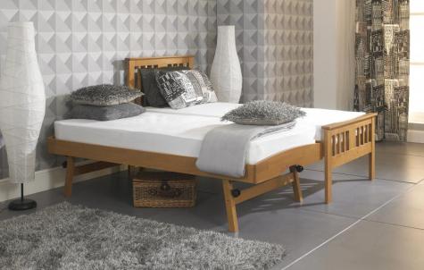 Artisan Rosaline Oak Finish Guest Bed